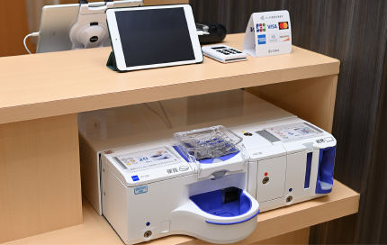 充実した院内設備の写真